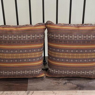 Lot 121: (2) Decorative Pillows