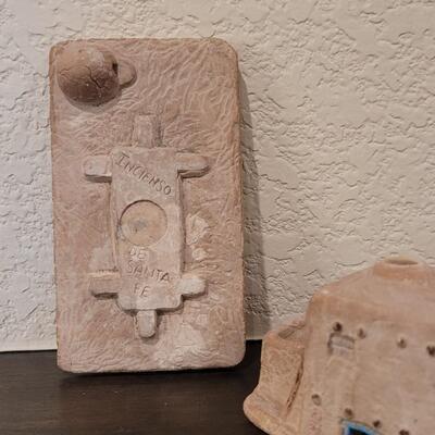 Lot 137: Incense Burner and Native American Small Decorative Tile