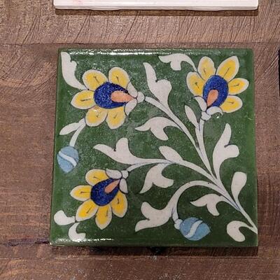 Lot 140: Tile Coasters (one is not original to set)
