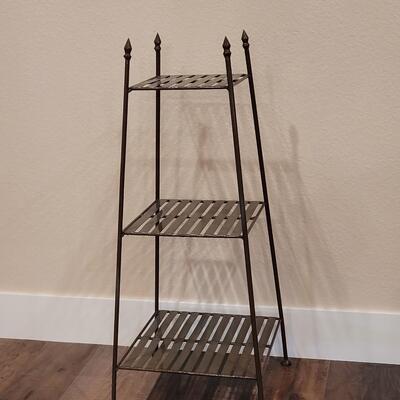 Lot 148: Metal Shelf or Plant Stand