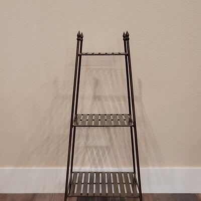 Lot 148: Metal Shelf or Plant Stand