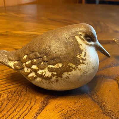Vintage Pottery Bird Figurines