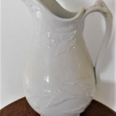Vintage John Meir & Son Tunstall Iron Stone Pitcher