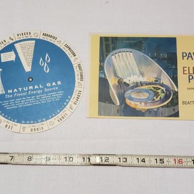 1962 WORLD FAIR MEMORABILIA BUNDLE 