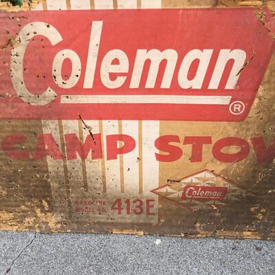 Vintage Coleman Camp Stove Lantern Fuel