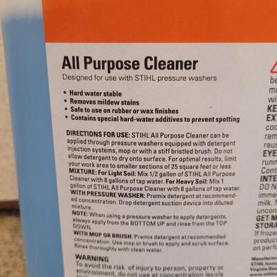 Lot 157: STIHL All Purpose Concentrated Power Washer Cleaner