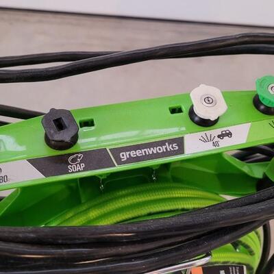 Lot 173: GREENWORKS 2000 PSI Type 2 Power Washer 