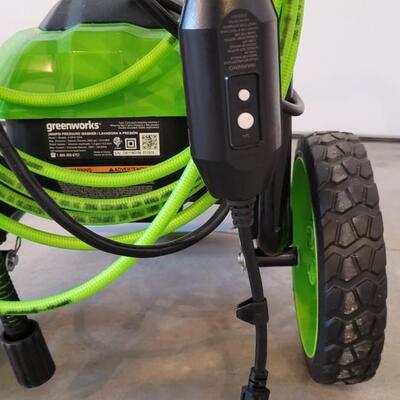 Lot 173: GREENWORKS 2000 PSI Type 2 Power Washer 