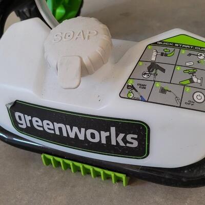 Lot 173: GREENWORKS 2000 PSI Type 2 Power Washer 