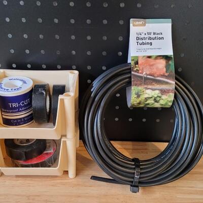 Lot 177: New Spool of Distribution Tubing + Waterproof Adhesive and Other Tape