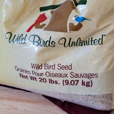 Lot 181: Used Bag of Wild Bird Seed - 6.5" Full