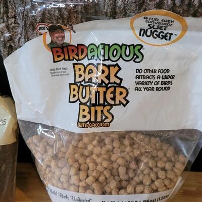Lot 182: Used Wild Bird Seeds and Bark Butter Bits 