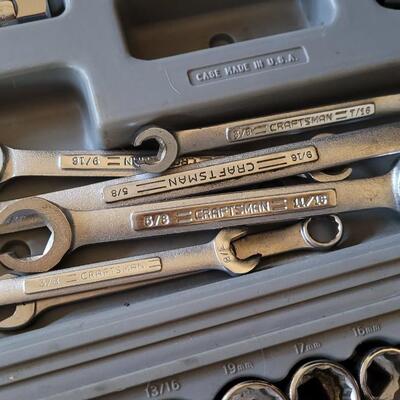 Lot 184: SEARS CRAFTSMAN Assorted Socket & Wrench Swt