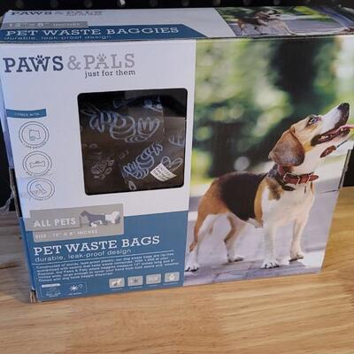 Lot 197: 3/4 Full Box PET WASTE BAGS