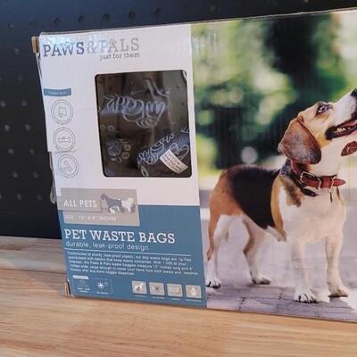 Lot 197: 3/4 Full Box PET WASTE BAGS