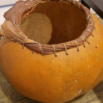 Lot 202: Native American Gourd Home Deco Art