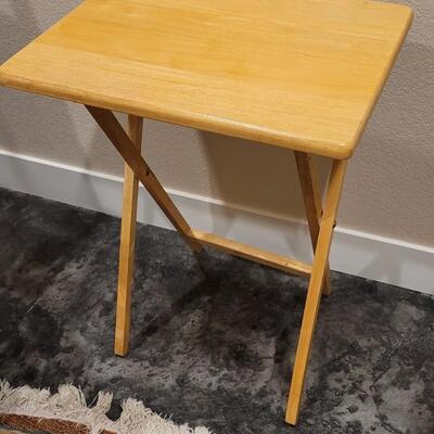 Lot 206: (2) Folding Meal Trays