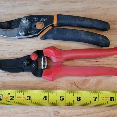Lot 215: (2) Garden Pruning Shears