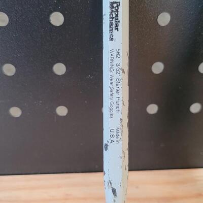 Lot 215: (3) Assorted Pry Bar/Chisel/Starter Punch