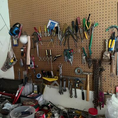 Big hand tool lot / Boxes / a lot of misc.