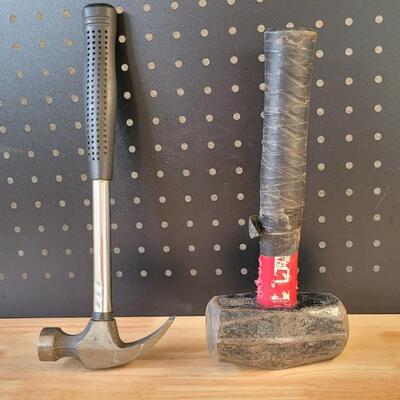 Lot 222: (2) Vintage Hammers 