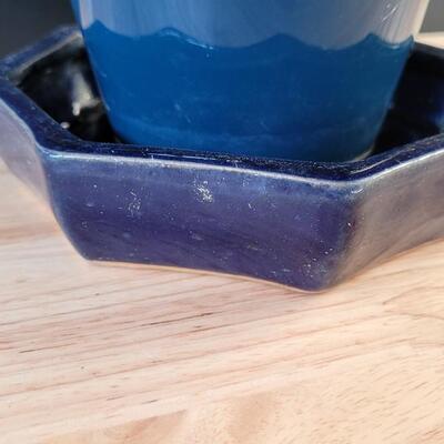Lot 233: Garden Flower Pot w/ Base 