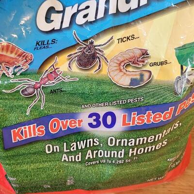 Lot 237: Assortment of Used Garden Supplies - Sewing, Grass Seed, Miracle Gro, Potting Mix