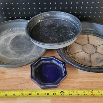 Lot 239: Assortment of Garden Pot Saucers