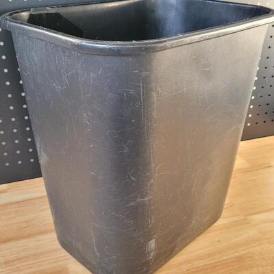 Lot 240: Black Plastic Garbage Bin 
