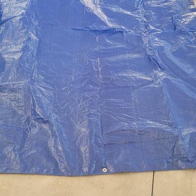 Lot 241: (2) Blue Cover Tarps (Both Appear Intact)