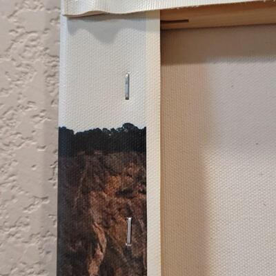 Lot 251: Large Photo Print of Deep Valley View 