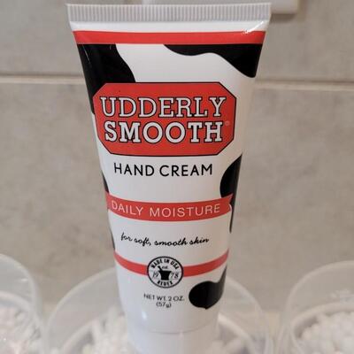 Lot 255: Nearly Full Hand Cream + New Baby Cotton Buds