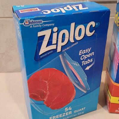 Lot 258: (2) New ZIPLOC Bag Options 