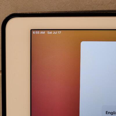 Lot 263: CLEARED Apple iPad AIR Works w/ Case and Charger (No Apple ID Associated)