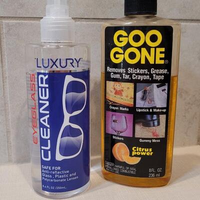 Lot 266: GOO GONE + Eyeglass Cleaner USED