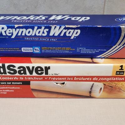 Lot 272: New Aluminum Foil + Food Saver Wrap