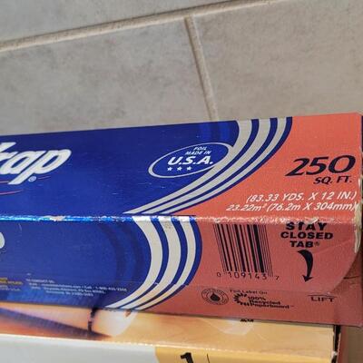 Lot 272: New Aluminum Foil + Food Saver Wrap