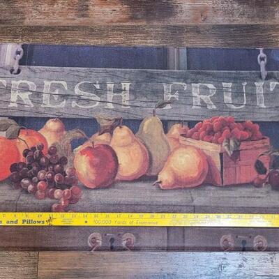 Lot 278: Used Welcome Mat FRESH FRUIT