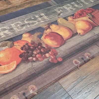 Lot 278: Used Welcome Mat FRESH FRUIT