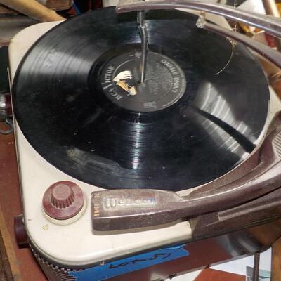 Vintage Westcom Vinyl Record player.