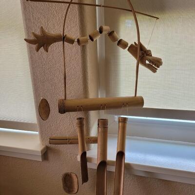 Lot 284: Wood Dragon Wind Chime