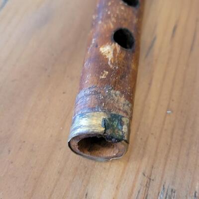 Lot 301: Wood & Brass Flute