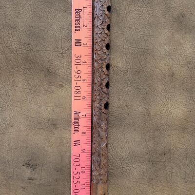 Lot 303: Handcarved Polynesian Flute 
