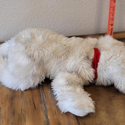 Lot 310: Laying Dog Plushie 