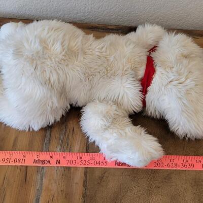 Lot 310: Laying Dog Plushie 