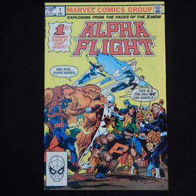 Alpha Flight #1 (1983,Marvel) 9.4 NM