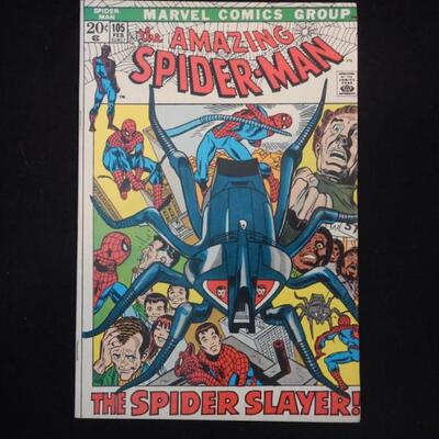 Amazing Spider-Man #105 (1972,Marvel) 7.0 FN/VF