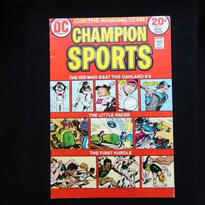Champion Sports #1 (1973,DC)  6.0 FN