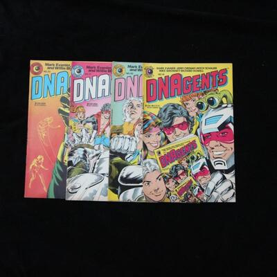 DNAgents Lot containing 4 issues. (1983,Eclipse)  8.0 VF