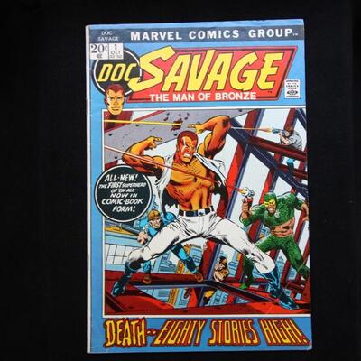 Doc Savage #1 (1972,Marvel)  5.5 FN-